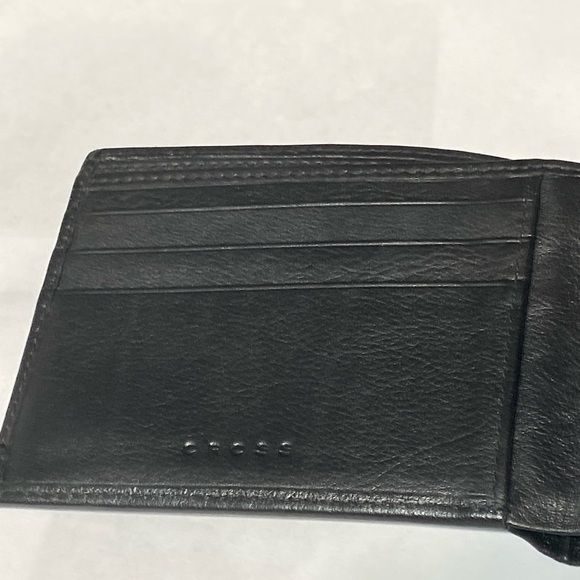 Cross mens black leather bifold wallet - Picture 4 of 10